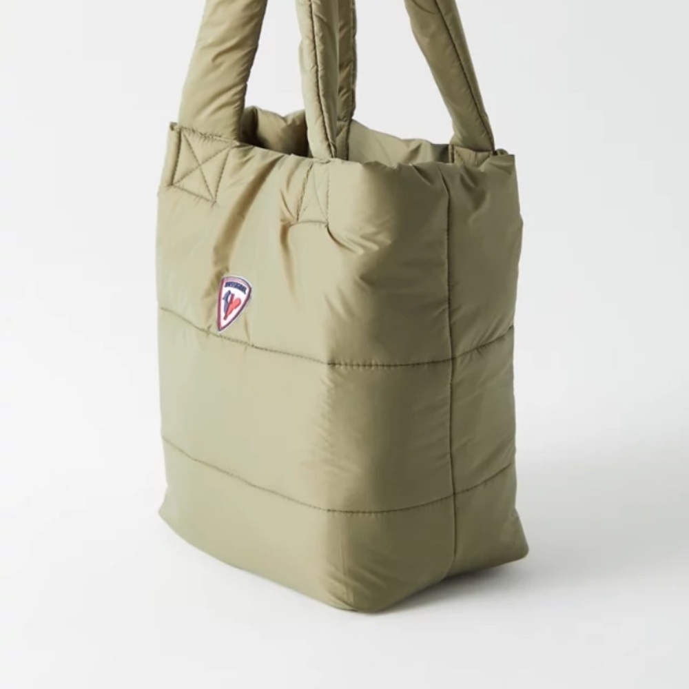 ROSSIGNOL PUFFER TOTE NEW WITHOUT TAGS GREEN